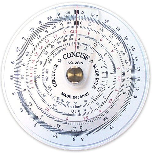 Circular Slide Rule No. 28N